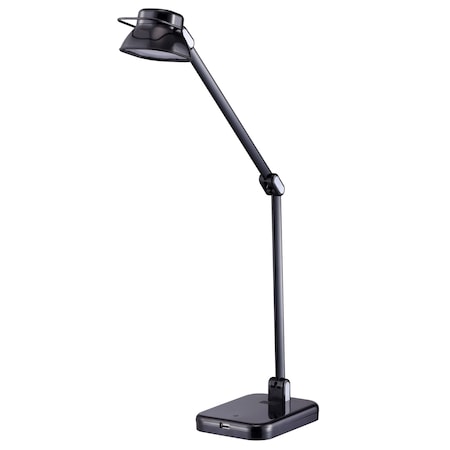 PureOptics™ LED Elate™ Dual Arm LED Desk Lamp, Black PureOptics™ LED Elate™ Dual Arm LED Desk Lamp, Black